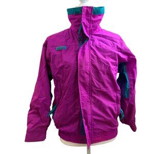 Vintage 90s Columbia bugaboo girls ski jacket in pink Large Radial Sleeve
